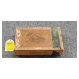Lakeview Wood Cigar Box w/ Tax Stamps