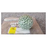 Hand Painted Made in Italy Paper Weight Glass