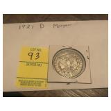 1899 D Morgan Silver Dollar
