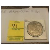 1883 S Morgan Silver Dollar