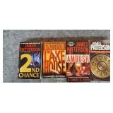 Lot of 4 James Patterson Mystery Books