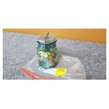 Old Jar with Old Marbles