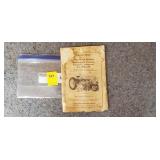 Instruction Manual Mcormick-Deering Farmall