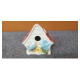 Vintage Shawnee Blue Bird Wall Pocket Vase