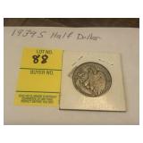 1939 S Walking Liberty Half Dollar