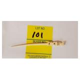 Ivory Elephant Stick Pin