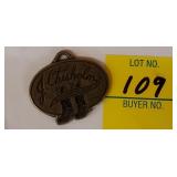 Vintage J Chisholm Brass Tag for Handmade boots