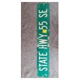 Cintage Highway Sign