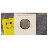 Old Lucas SD Token 8 sided Lucas Co Op Merc Co
