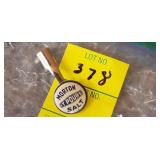 Vintage Pencil Topper Clip Morton Salt Powder