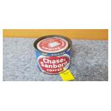 Vintage Chase & Sanborn Coffee Tin with Lid -