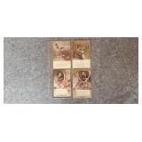 Lot of 4 WWI Post Cards