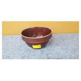 Antique Brown 8 inch Stoneware Bowl