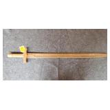 Handmade Wooden Sword 38 inches