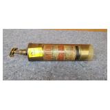 Vintage Dayton Brass Fire Extinguisher