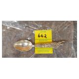 Sterling Silver Antique Statue of Liberty Spoon