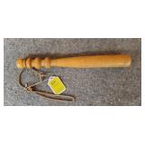 Old Police Billy Club with Rawhide Strap