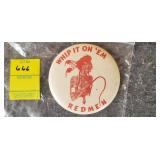 Vintag 3 1/2" Pin Back