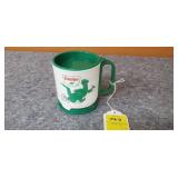 Vintage Sinclair Coffee Travel Mug