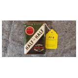 Vintage Half & Half Barley & Bright Tobacco Tin