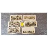 Lot of 6 War Related Stereoviews