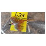 Vintage Plastic Pheasant Pin