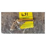 Small Heavy Metal Toy Gun 2 1/2 Inches