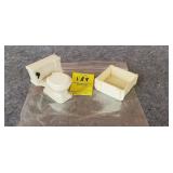 Vintage Renwal Doll House Toilet & Hamper