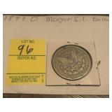 1899 O Morgan Silver Dollar
