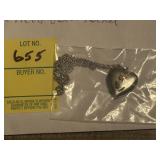 Black Hills Gold on Heart Locket Necklace
