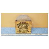 Antique Advertising Wall Magazine or Book Rack