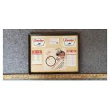 Framed Oil Advertisements