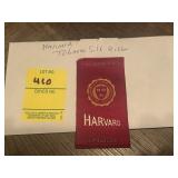Rare Harvard Tobacco Silk Ribbon Circa 1910