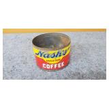 Vintage Nashs Coffee Tin