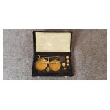 Vintage Gold Scale with Weights