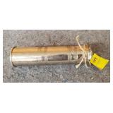 WWII Italian Shell Trench Art Dated 1940