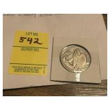 1941 Walking Liberty Silver Half Dollar