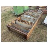 Metal Shelving Unit / Scrap Iron