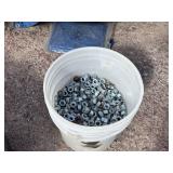 Bucket of  1/2" Nuts