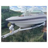 Fiberglass Boat on Shore-Land