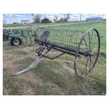 Dump Rake on Steel Wheels
