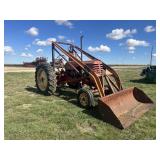 Massey Harris 44 Special with Loader
