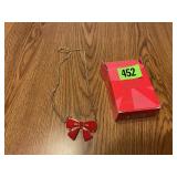 Estee Lauder Charming Bow Pendant