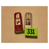 Texaco Gas Pump Salt/Peppers
