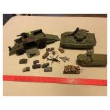GTI, Johnny Lightning, Etc. Army Tank Toys