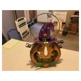 Metal Jack-O-Lantern Decor