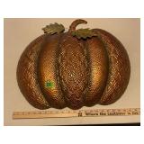 Metal Pumpkin Decor