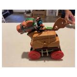 Vintage Fisher Price Tojan Horse Toy