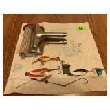 Fish Scaler & Vintage Fishing Lures