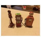 Gas Pump Figurines